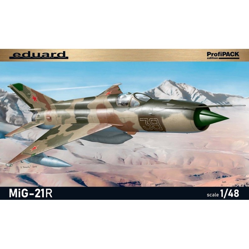 MIKOYAN GUREVICH MIG -21 R FISHBED -Escala 1/48- Eduard 8238 MIKOYAN GUREVICH MIG -21 R FISHBED -Escala 1/48- Eduard 8238