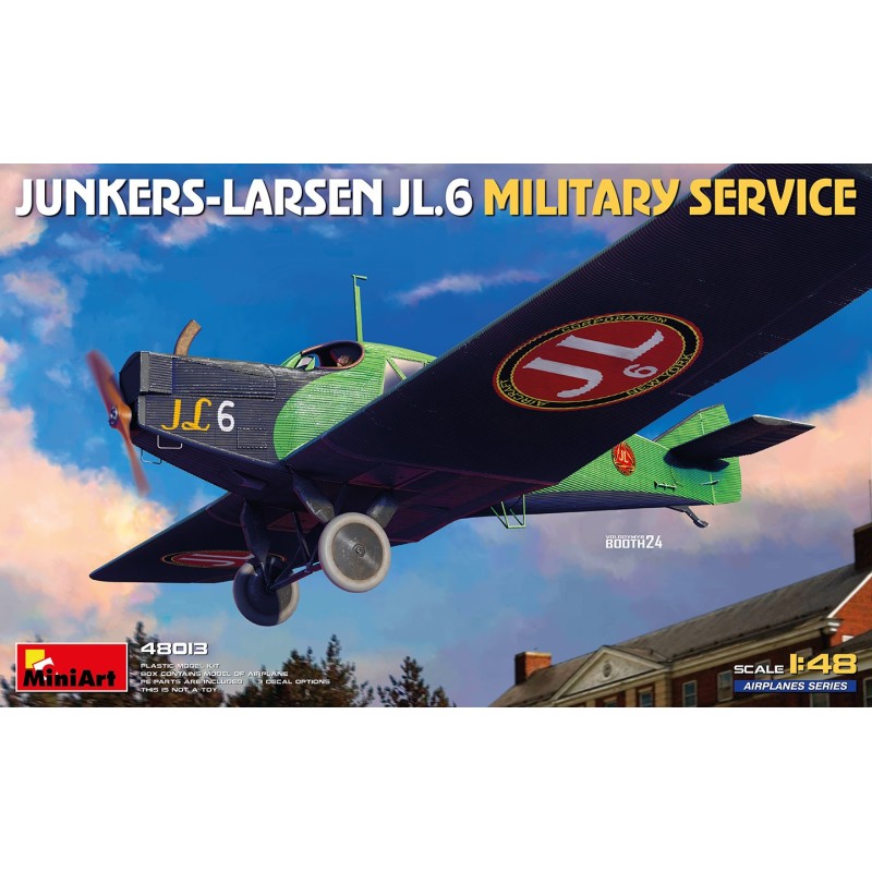 JUNKERS - LARSEN JL.6 (Militar) -Escala 1/48- MiniArt 48013 JUNKERS - LARSEN JL.6 (Militar) -Escala 1/48- MiniArt 48013