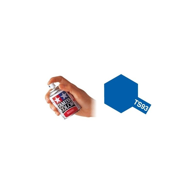 SPRAY ESMALTE TS-93 PURE BLUE (100 ml)1 - Tamiya 85093 SPRAY ESMALTE TS-93 PURE BLUE (100 ml)1 - Tamiya 85093