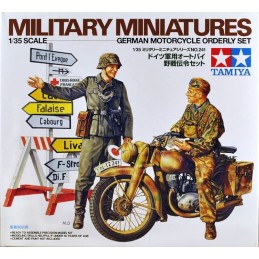 MOTOCICLETA & P.M. ALEMAN -Escala 1/35- Tamiya 35241