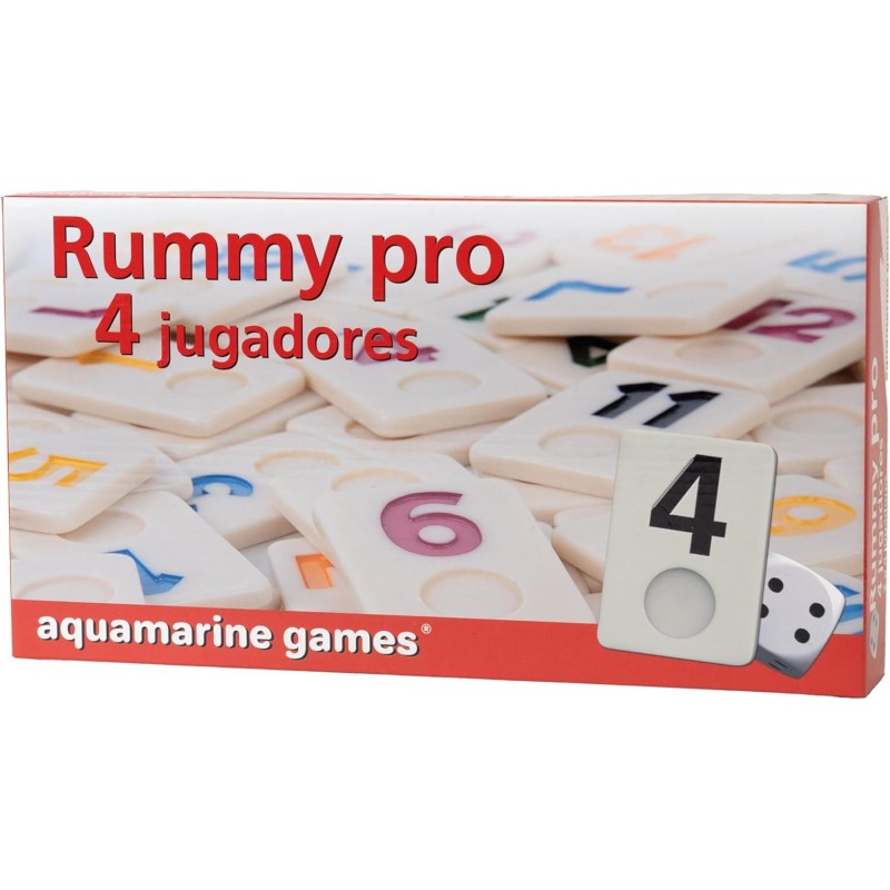 RUMMY PRO 4 JUGADORES - AQUAMARINE GAMES DO005 RUMMY PRO 4 JUGADORES - AQUAMARINE GAMES DO005