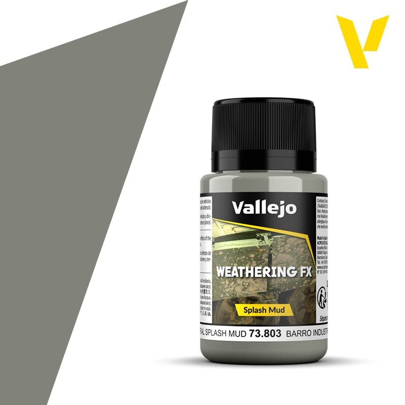 Weathering Effects: SALPICADURA BARRO INDUSTRIAL 40 ml - VALLEJO 73803