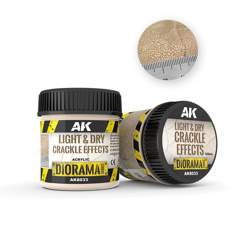 DIORAMA: ARENA SECA EFECTO CRAQUELADO (100 ml) - AK Interactive AK8033 DIORAMA: ARENA SECA EFECTO CRAQUELADO (100 ml) - AK Interactive AK8033