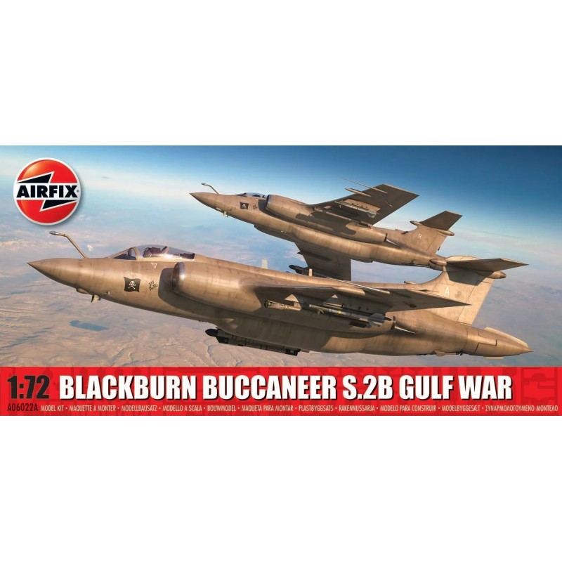 BLACKBURN BUCCANEER S.2B Gulf War -Escala 1/72- Airfix A06022A BLACKBURN BUCCANEER S.2B Gulf War -Escala 1/72- Airfix A06022A