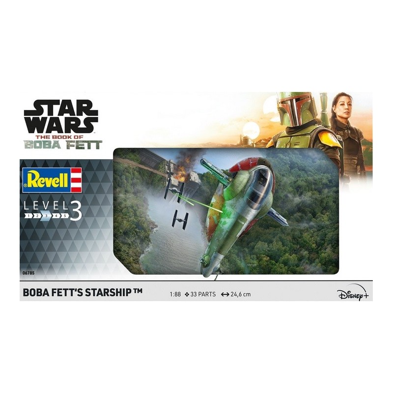 STAR WARS: BOBA FETT''S STARSHIP -Escala 1/88- Revell 06785 STAR WARS: BOBA FETT''S STARSHIP -Escala 1/88- Revell 06785