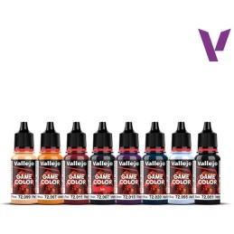 PURPLE DRAGONS SET 8 PINTURAS GAME COLOR VALLEJO 72194 PURPLE DRAGONS SET 8 PINTURAS GAME COLOR VALLEJO 72194