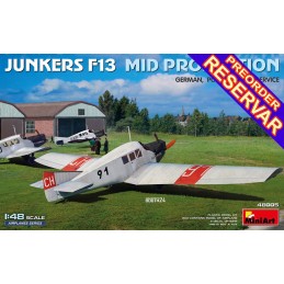 JUNKERS F.13 Mid Prod. (Alemania, Polonia, Suiza) -Escala 1/48- MiniArt 48005