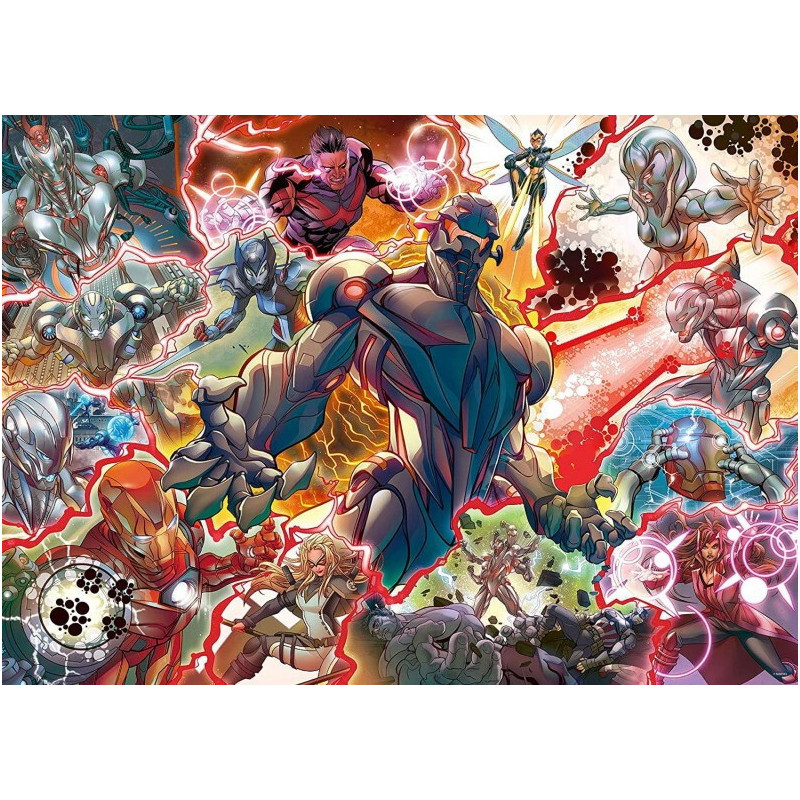 PUZZLE 1000 Pzas MARVEL VILLANOS - Ravensburguer 16902 PUZZLE 1000 Pzas MARVEL VILLANOS - Ravensburguer 16902
