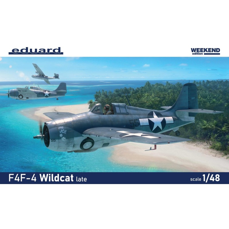 GRUMMAN F4F-4 Wildcat (Late) WEEKEND -Escala 1/48- Eduard 84204 GRUMMAN F4F-4 Wildcat (Late) WEEKEND -Escala 1/48- Eduard 84204