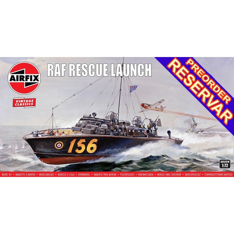 LANCHA RESCATE R.A.F. Vintage Classic -Escala 1/72- AIRFIX A05281V LANCHA RESCATE R.A.F. Vintage Classic -Escala 1/72- AIRFIX A05281V