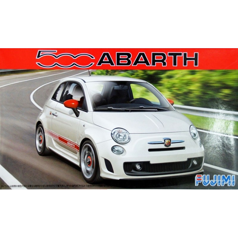 FIAT 500 ABARTH -Escala 1/24- Fujimi 123721 FIAT 500 ABARTH -Escala 1/24- Fujimi 123721