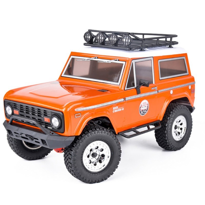 COCHE CRAWLER ROCK BRONCO RC4 v3 ESCALA 1/10 RTR NARANJA COCHE CRAWLER ROCK BRONCO RC4 v3 ESCALA 1/10 RTR NARANJA