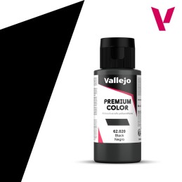 PINTURA LEXAN PREMIUN RC: NEGRO 60 ml - Acrylicos Vallejo 62020