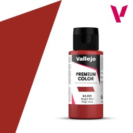 PINTURA LEXAN PREMIUN RC: ROJO VIVO 60 ml - Acrylicos Vallejo 62008