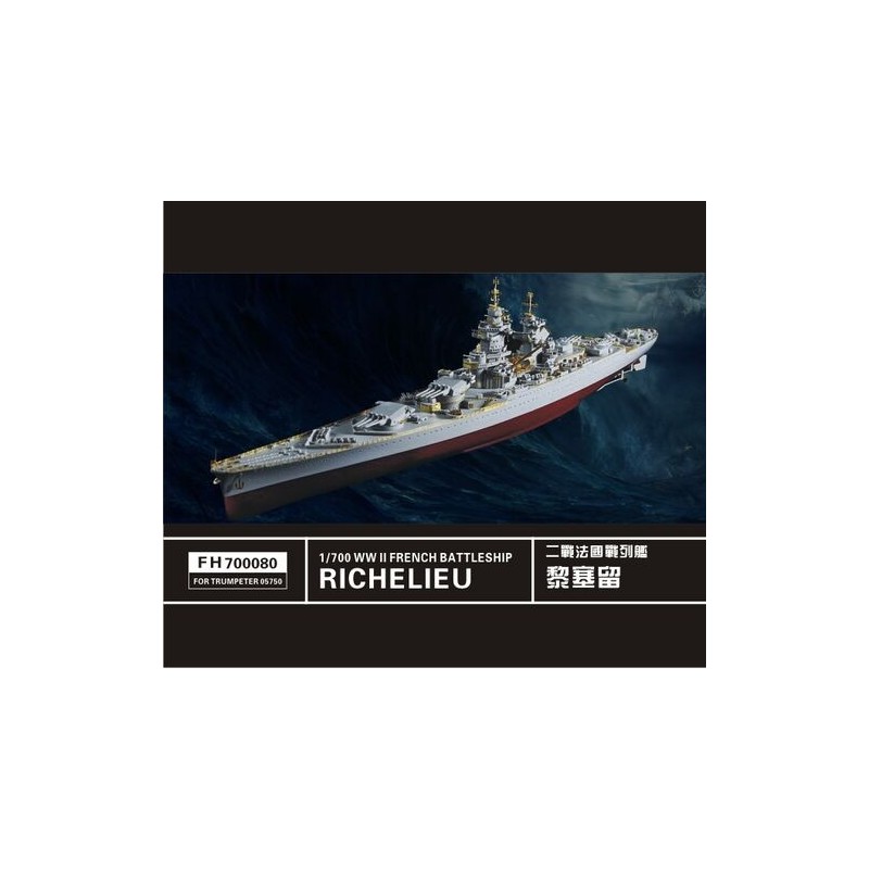 SET FOTOGRABADOS ACORAZADO RICHELIEU -Escala 1/700- FlyHawk 700080 SET FOTOGRABADOS ACORAZADO RICHELIEU -Escala 1/700- FlyHawk 700080