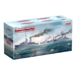 "FLOTA DE ACERO DEL KAISER" -Escala 1/700- ICM S.021