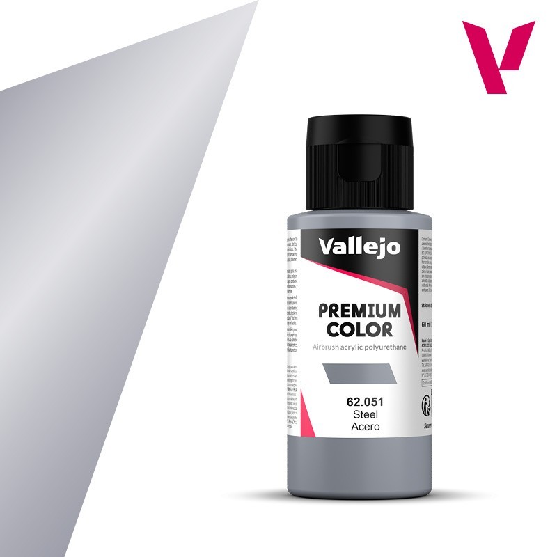 PINTURA LEXAN PREMIUN RC: ACERO 60 ml - Acrylicos Vallejo 62051 PINTURA LEXAN PREMIUN RC: ACERO 60 ml - Acrylicos Vallejo 62051