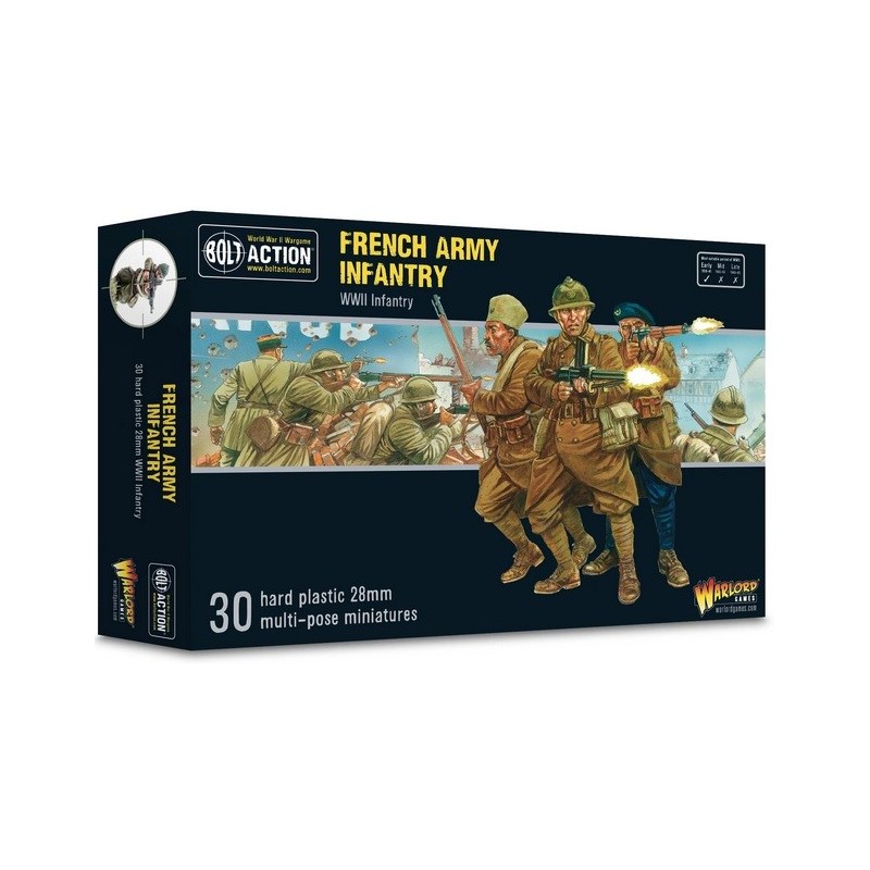 INFANTERIA FRANCESA (1940) -Escala 1/56- Warlord Games 402015504