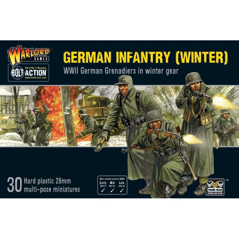 INFANTERIA ALEMANA (INVIERNO) -Escala 1/56- Warlord Games 4020120027 INFANTERIA ALEMANA (INVIERNO) -Escala 1/56- Warlord Games 4020120027
