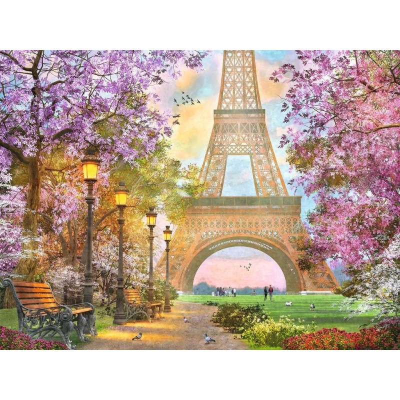 PUZZLE 1500 PZASCRAFT PARIS ROMANCE (80x60cms) RAVENSBURGER 12000694 PUZZLE 1500 PZASCRAFT PARIS ROMANCE (80x60cms) RAVENSBURGER 12000694