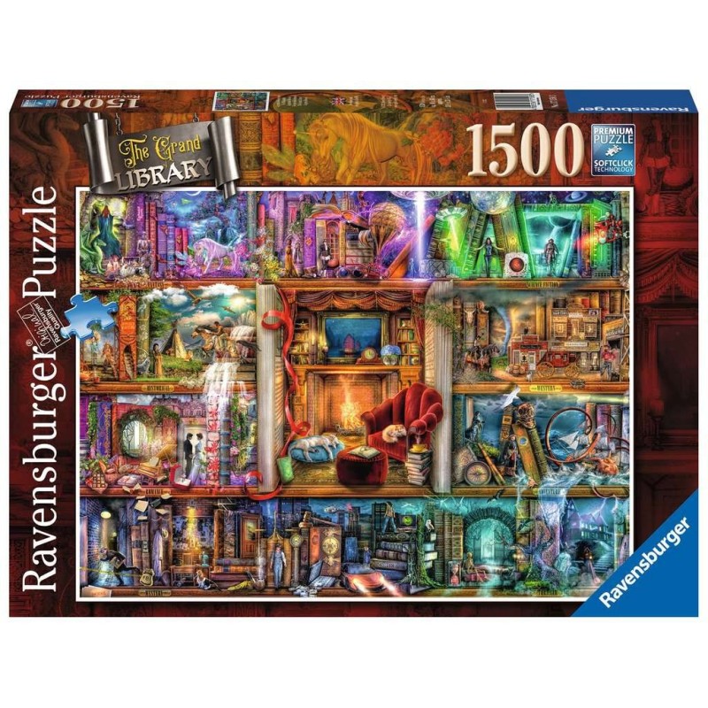 PUZZLE 1500 PZAS LA GRAN LIBRERIA (60x80cms) RAVENSBURGER 12000190 PUZZLE 1500 PZAS LA GRAN LIBRERIA (60x80cms) RAVENSBURGER 12000190