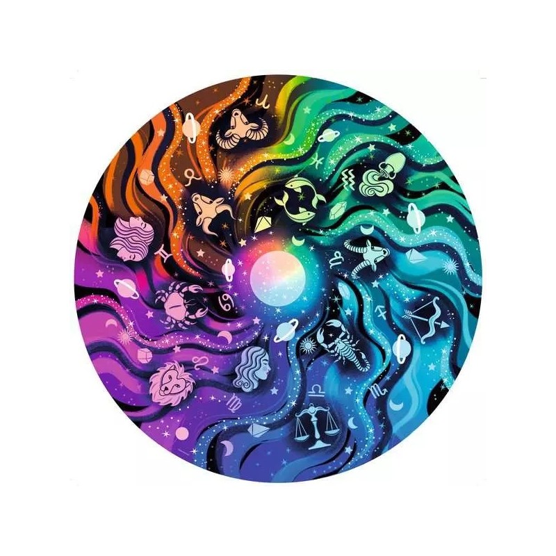 PUZZLE 500 PZAS CIRCULO DE COLORES ASTROLOGIA (DIAM.52cms) - RAVENSBURGER 12000819 PUZZLE 500 PZAS CIRCULO DE COLORES ASTROLOGIA (DIAM.52cms) - RAVENSBURGER 12000819
