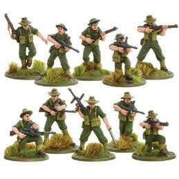 SECCION INFANTERIA AUSTRALIANA -Escala 1/56- Warlord Games 402215001 SECCION INFANTERIA AUSTRALIANA -Escala 1/56- Warlord Games 402215001