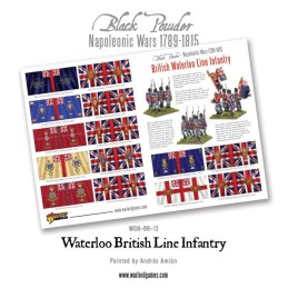 INFANTERIA DE LINEA BRITANICA (WATERLOO) -Escala 1/56- Warlord Games WGNBR12