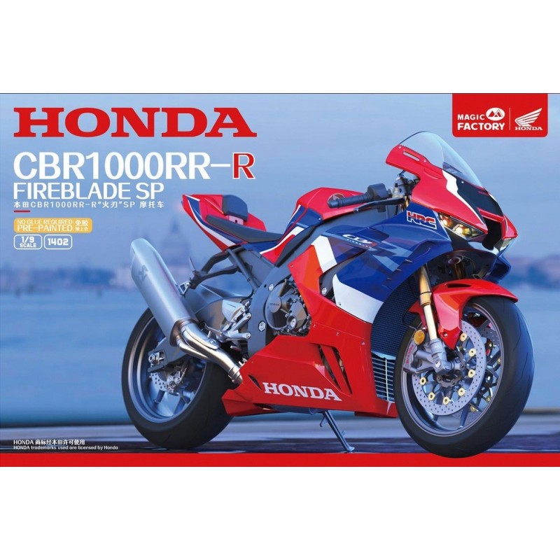 Honda CBR 1000 RR-R Fireblade SP Prepintada -Escala 1/9- Magic Factory 1402
