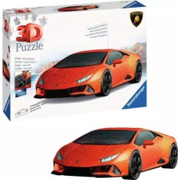 PUZZLE 3D 156 PZAS LAMBORGHINI HURACAN EVO NARANJA - RAVENSBURGER 11571