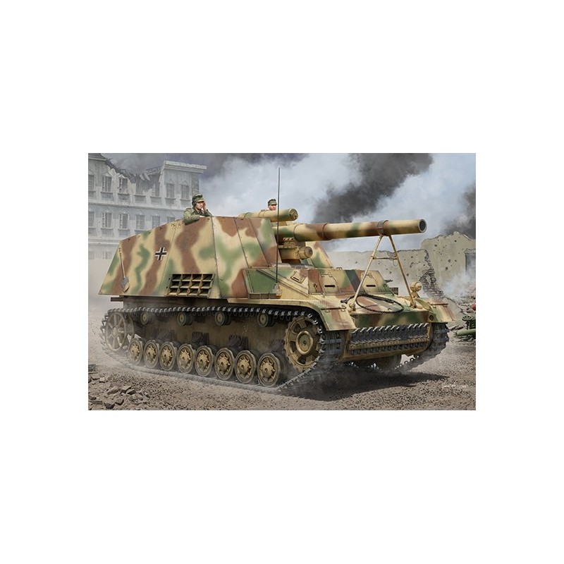 OBUS AUTOPROPULSADO Sd.Kfz.165 Hummel (Late) -Escala 1/16- Trumpeter 00953