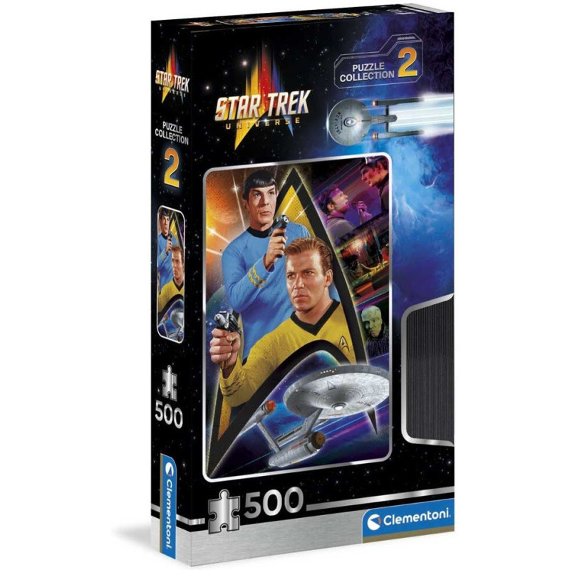 PUZZLE 500pzs HQC STAR TREK 2 CLEMENTONIC 35141 PUZZLE 500pzs HQC STAR TREK 2 CLEMENTONIC 35141