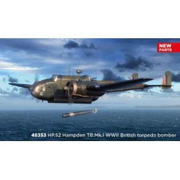 HANDLEY PAGE HP.52 Hampden TB.Mk.I (Torpedo) -Escala 1/48- ICM 48353 HANDLEY PAGE HP.52 Hampden TB.Mk.I (Torpedo) -Escala 1/48- ICM 48353