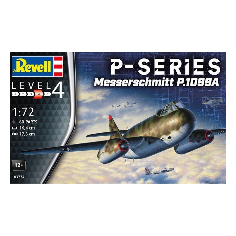Messerschmitt P.1099A - P-Series -Escala 1/72- Revell 03774