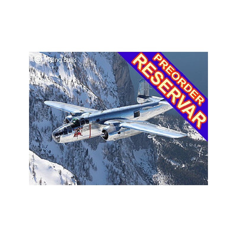 NORTH AMERICAN B-25 B MITCHELL " Flying Bulls 25º Aniversario" -Escala 1/48- Revell 05643 NORTH AMERICAN B-25 B MITCHELL " Flying Bulls 25º Aniversario" -Escala 1/48- Revell 05643