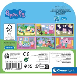 PUZZLE CUBE 6 pzs PEPPA PIG - Clementoni 40659