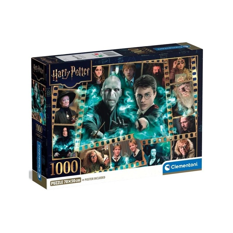 PUZZLE 1000 Pzas HARRY POTTER (500 x 700 mm) - CLEMENTONI 37048 PUZZLE 1000 Pzas HARRY POTTER (500 x 700 mm) - CLEMENTONI 37048