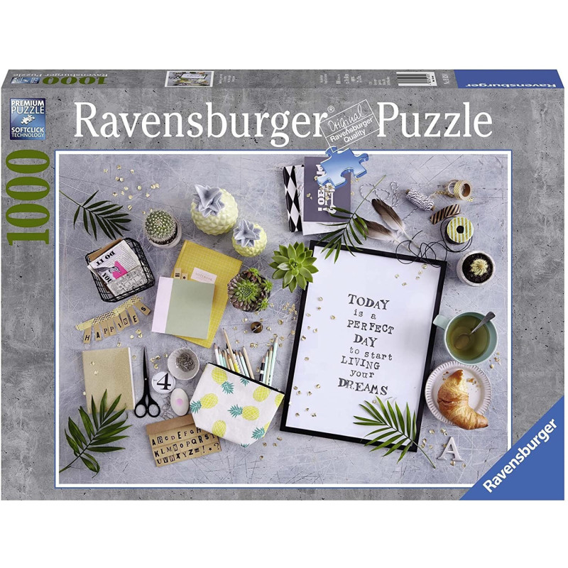 PUZZLE 1000 PZAS VIVE TU SUEÑO - RAVENSBURGER 19829 PUZZLE 1000 PZAS VIVE TU SUEÑO - RAVENSBURGER 19829