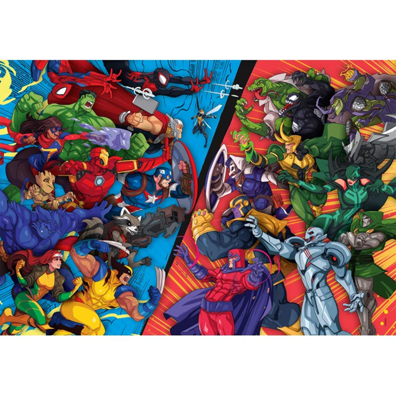 PUZZLE 104 PZS MARVEL - CLEMENTONI 25059 PUZZLE 104 PZS MARVEL - CLEMENTONI 25059