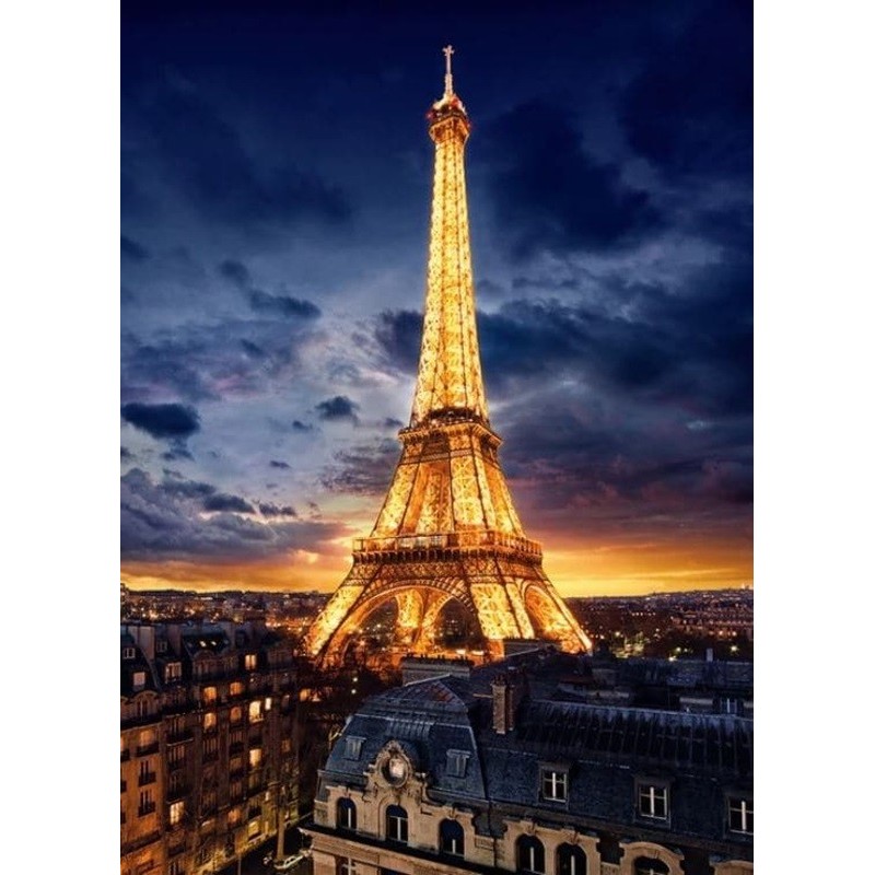 PUZZLE 1000 PZS TORRE EIFFEL DE NOCHE (50 X 70 CMS) - CLEMENTONI 39514 PUZZLE 1000 PZS TORRE EIFFEL DE NOCHE (50 X 70 CMS) - CLEMENTONI 39514
