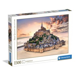 PUZZLE 1500 Pzas AMANECER MONT SAINT-MICHEL (843 x 592 mm) - Clementoni 31818 PUZZLE 1500 Pzas AMANECER MONT SAINT-MICHEL (843 x 592 mm) - Clementoni 31818