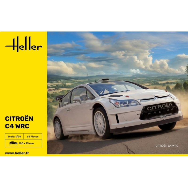 CITROEN C4 WRC -Escala 1/24- Heller 80756