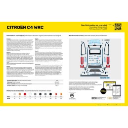 CITROEN C4 WRC -Escala 1/24- Heller 80756