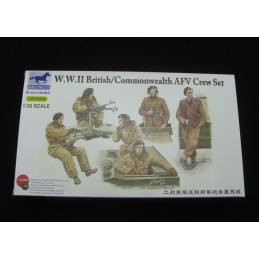 TRIPULACION BRITANICA VEHICULOS BLINDADOS -Escala 1/35- BRONCO CB35098