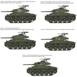 CARRO DE COMBATE M-24 CHAFFE -Escala 1/35- Italeri 6761