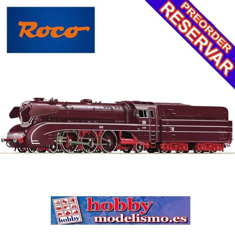 LOCOMOTORA CLASE 10 PACIFIC EXPRESS DB 10001- ESCALA H0 - ROCO 7100015 LOCOMOTORA CLASE 10 PACIFIC EXPRESS DB 10001- ESCALA H0 - ROCO 7100015