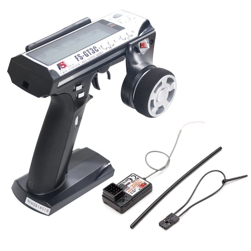 EMISORA GT3C LCD 3CH + RECEPTOR GR3E + BATERIA Y CARGADOR USB EMISORA GT3C LCD 3CH + RECEPTOR GR3E + BATERIA Y CARGADOR USB