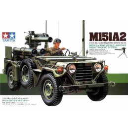 VEHICULO TODOTERRENO M-151 A2 y Misil TOW -Escala 1/35- Tamiya 35125