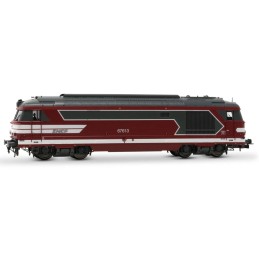 LOCOMOTORA DIESEL-ELECTRICA BB 67613 (Rojo) "Capitole" Epoca VI -Escala 1/87 / h0- Jouef HJ2464 LOCOMOTORA DIESEL-ELECTRICA BB 67613 (Rojo) "Capitole" Epoca VI -Escala 1/87 / h0- Jouef HJ2464