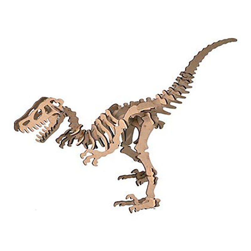 KIT MADERA 3D DINOLAND VELOCIRAPTOR - Artymon 5602